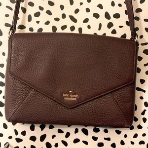 Kate spade ♠️ deep plum crossbody